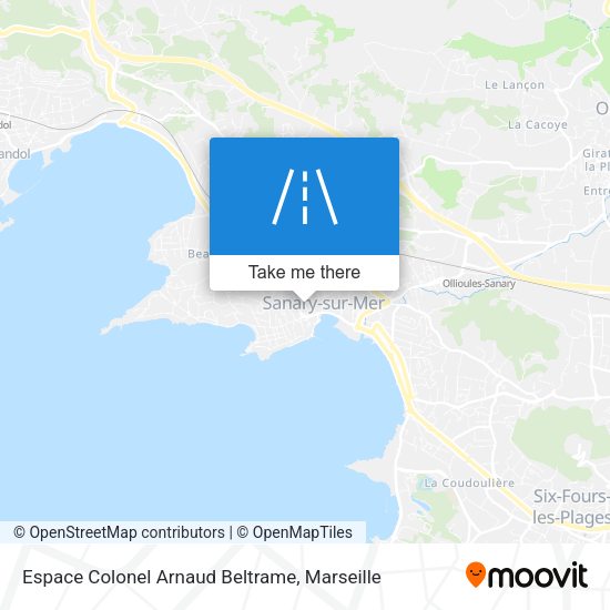 Espace Colonel Arnaud Beltrame map