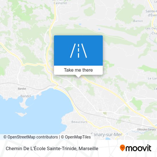 Chemin De L'École Sainte-Trinide map