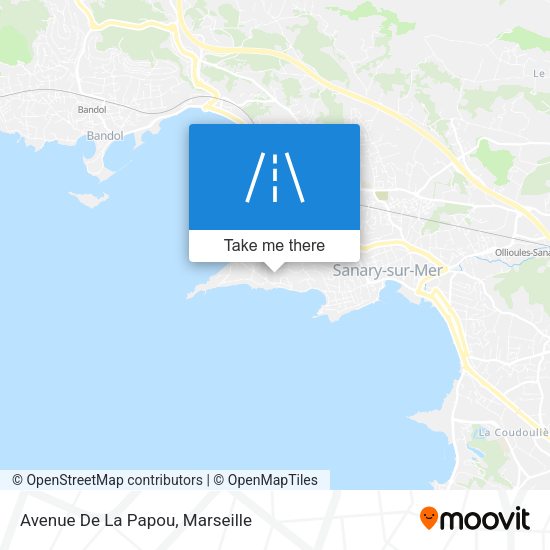 Avenue De La Papou map