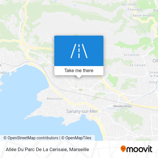 Allée Du Parc De La Cerisaie map