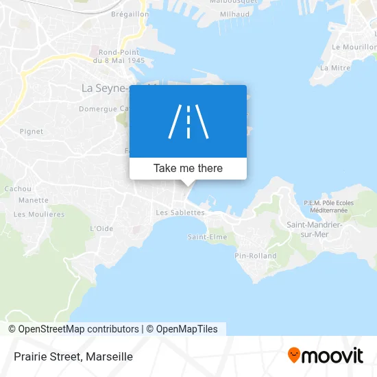 Rue De La Prairie map