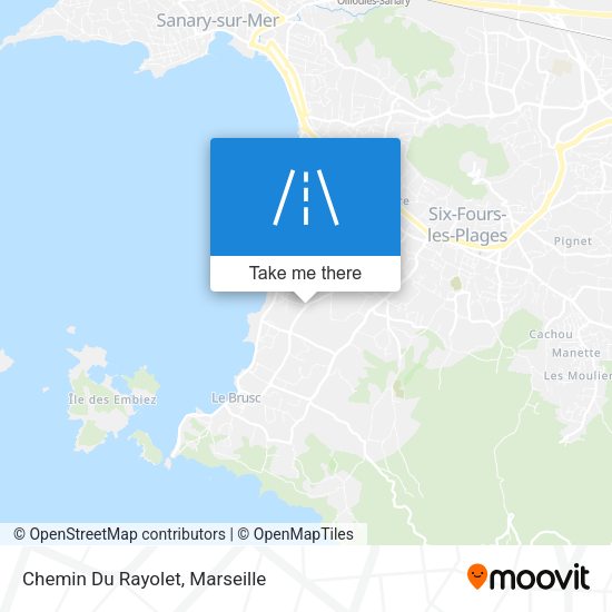 Chemin Du Rayolet map