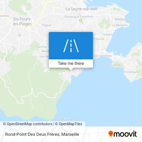 Rond-Point Des Deux Frères map