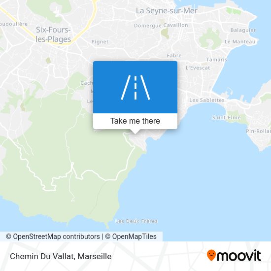 Chemin Du Vallat map