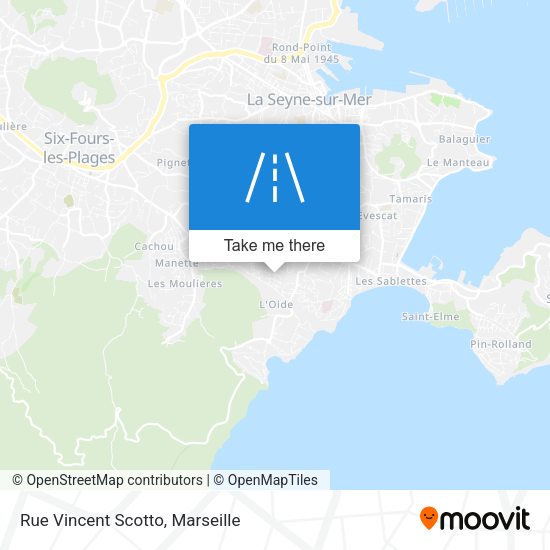 Rue Vincent Scotto map