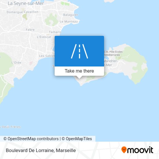 Boulevard De Lorraine map