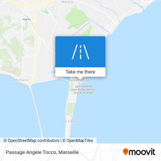 Passage Angèle Tocco map