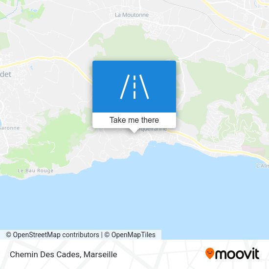 Chemin Des Cades map