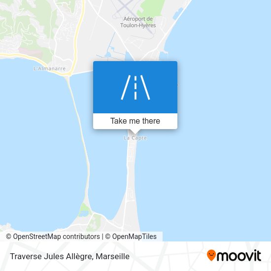 Traverse Jules Allègre map