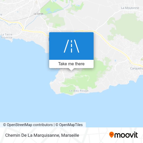 Chemin De La Marquisanne map