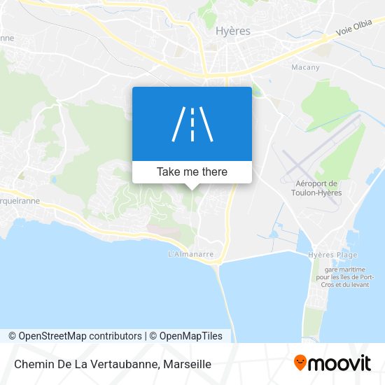 Chemin De La Vertaubanne map