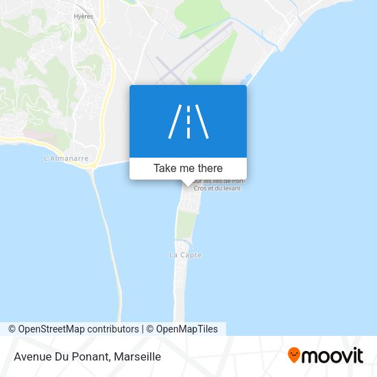 Avenue Du Ponant map
