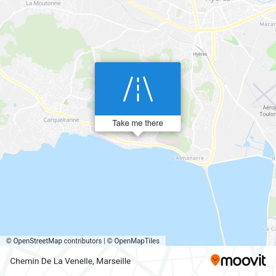 Chemin De La Venelle map
