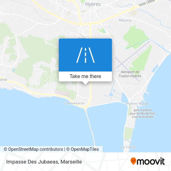 Impasse Des Jubaeas map