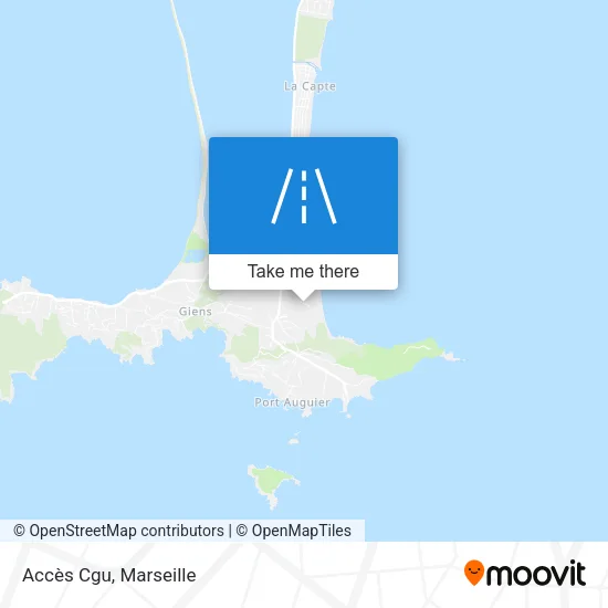 Accès Cgu map