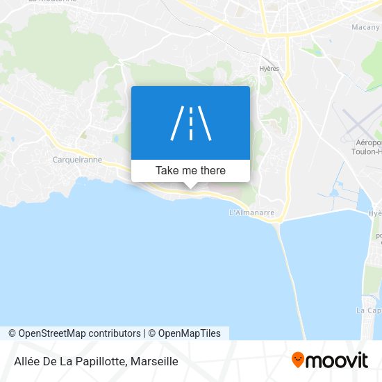 Allée De La Papillotte map