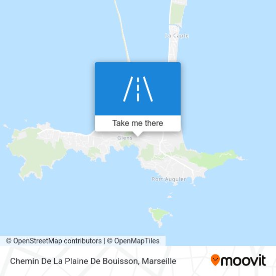 Chemin De La Plaine De Bouisson map