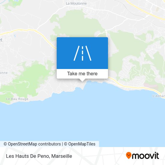 Les Hauts De Peno map
