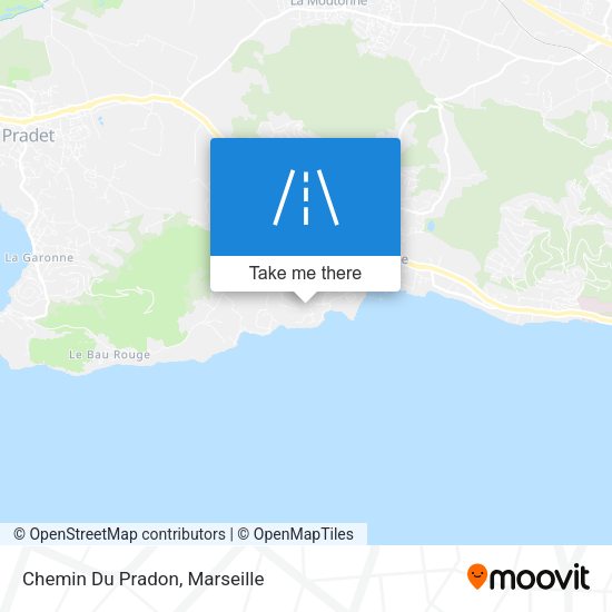 Chemin Du Pradon map