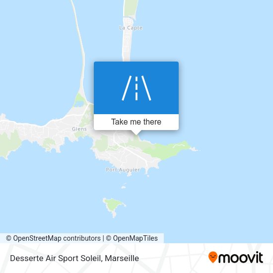 Desserte Air Sport Soleil map
