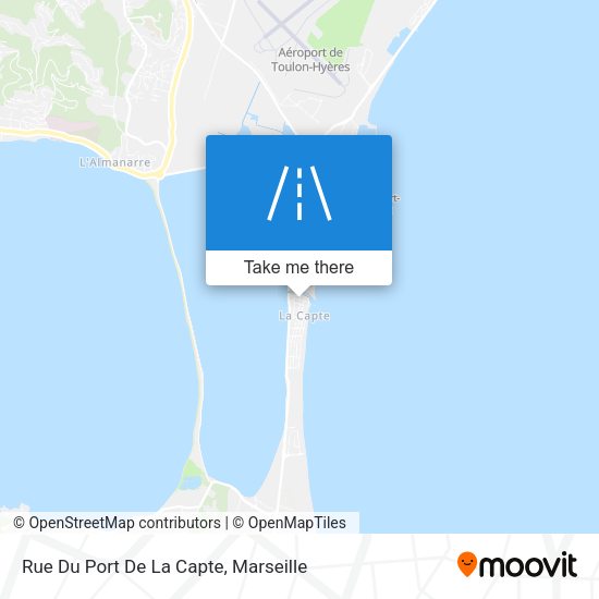 Rue Du Port De La Capte map