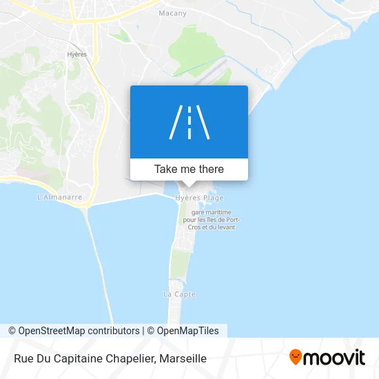 Rue Du Capitaine Chapelier map