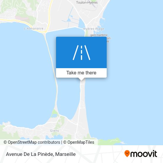 Avenue De La Pinède map