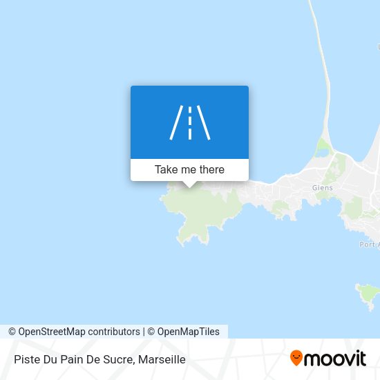 Piste Du Pain De Sucre map