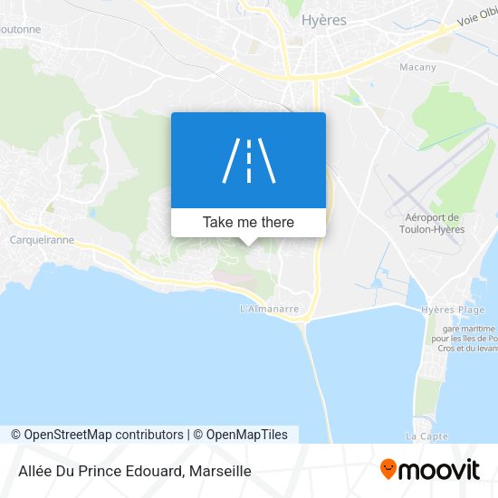 Allée Du Prince Edouard map