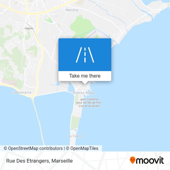 Rue Des Etrangers map