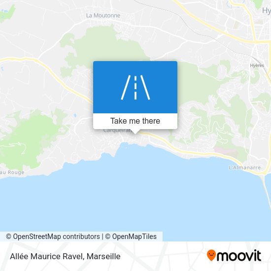 Allée Maurice Ravel map