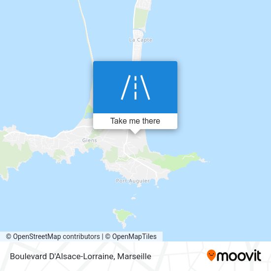 Boulevard D'Alsace-Lorraine map