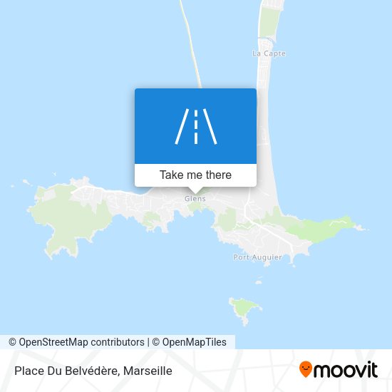 Place Du Belvédère map