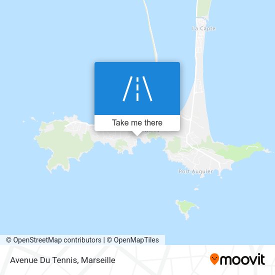 Avenue Du Tennis map