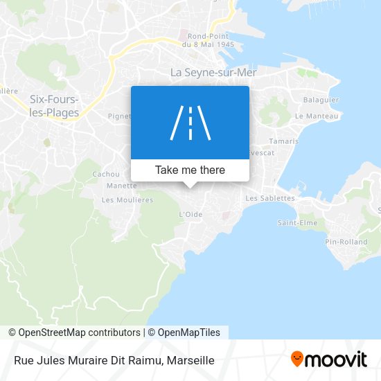Rue Jules Muraire Dit Raimu map