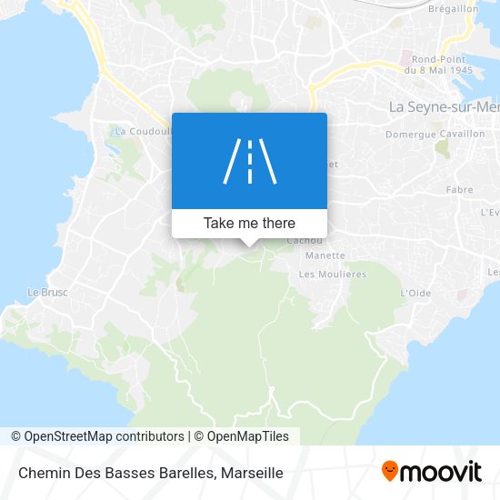 Chemin Des Basses Barelles map