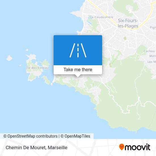 Chemin De Mouret map