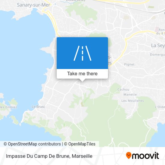 Impasse Du Camp De Brune map