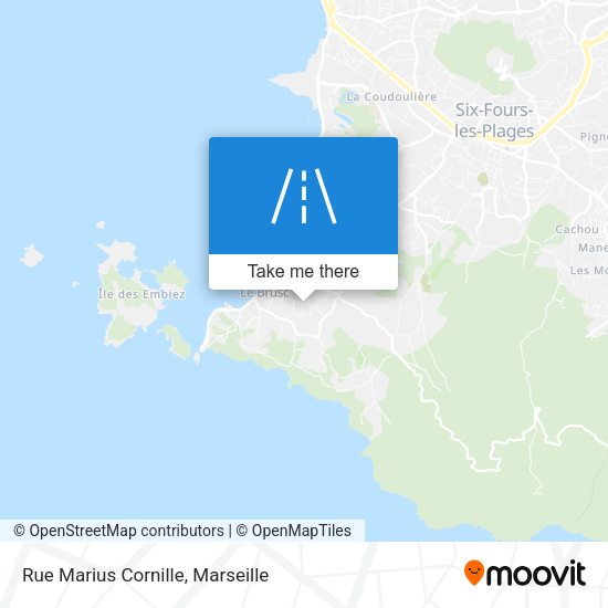 Rue Marius Cornille map