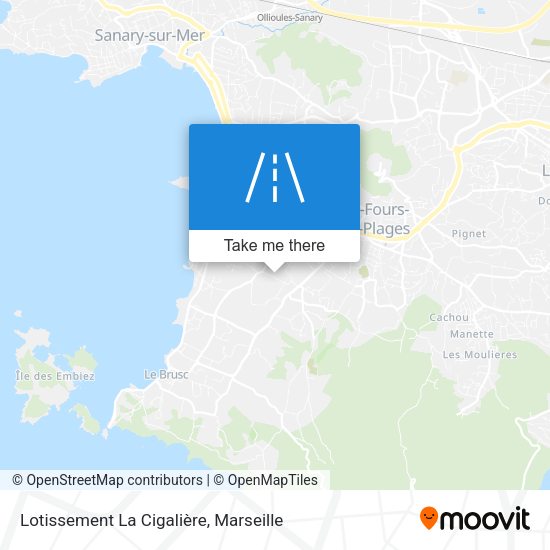 Lotissement La Cigalière map