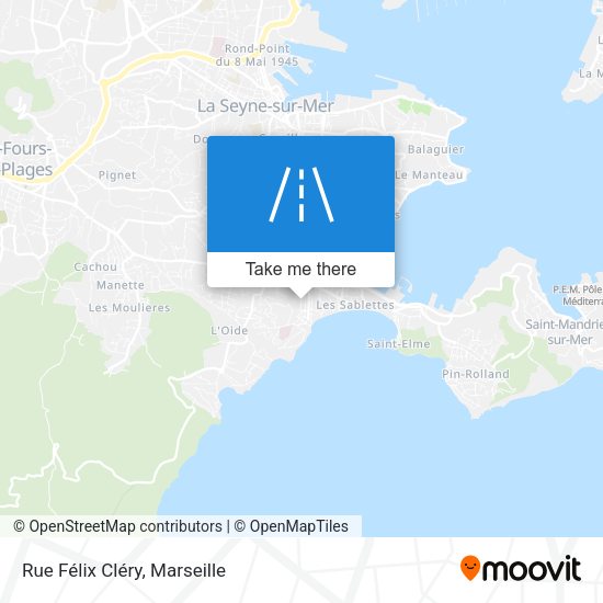 Rue Félix Cléry map