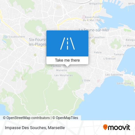 Impasse Des Souches map