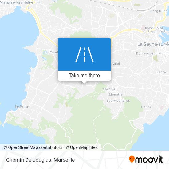 Chemin De Jouglas map