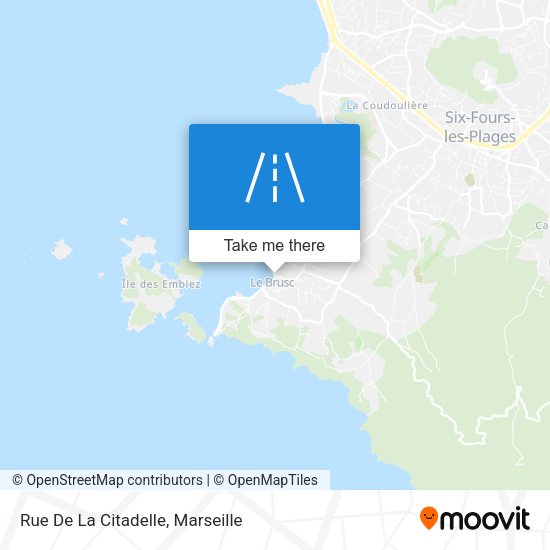 Rue De La Citadelle map