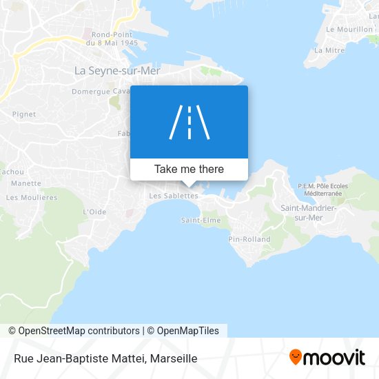 Rue Jean-Baptiste Mattei map
