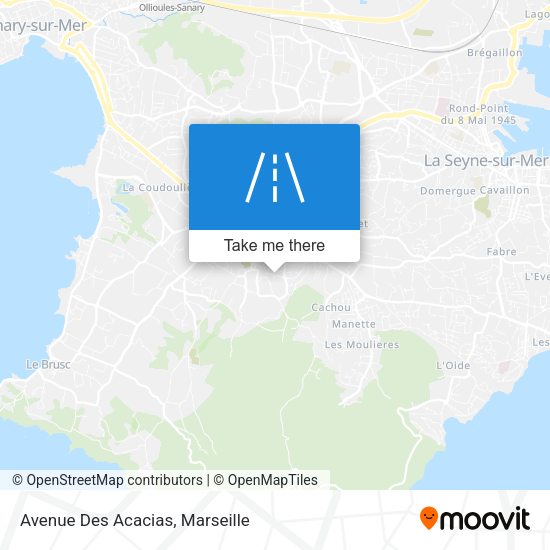 Avenue Des Acacias map