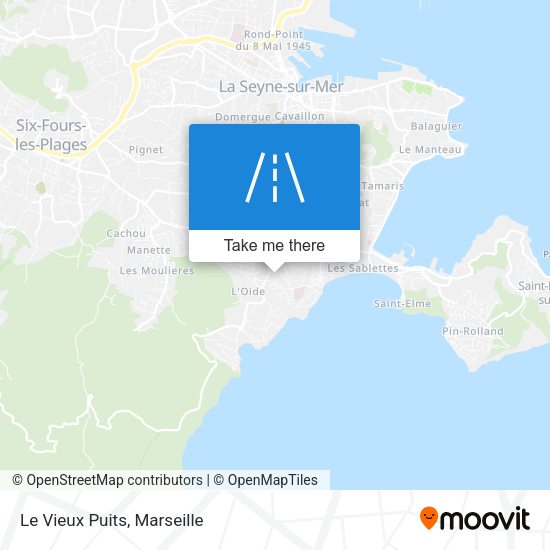 Le Vieux Puits map