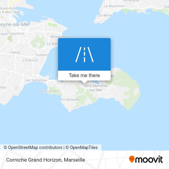 Corniche Grand Horizon map