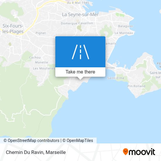 Chemin Du Ravin map