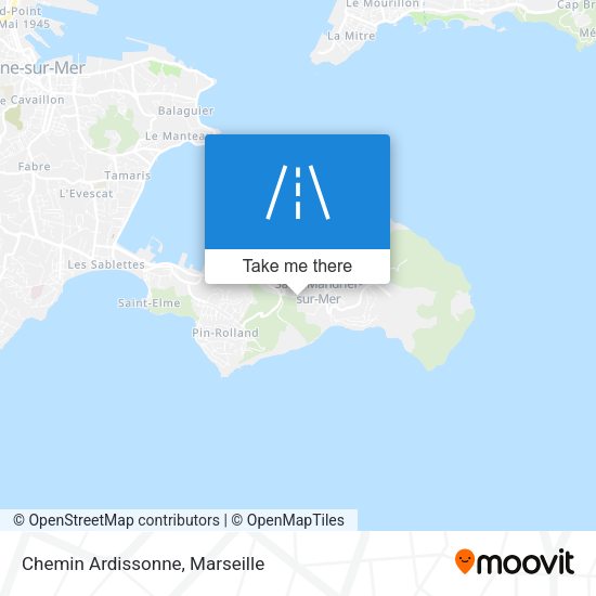 Chemin Ardissonne map